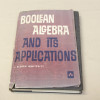 J. Eldon Whitesitt Boolean algebra and its applications